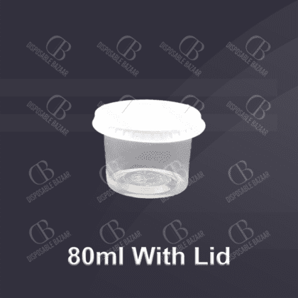 Cup With Lid – 80ml
