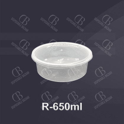 Plastic Container Round – RFC-650ml