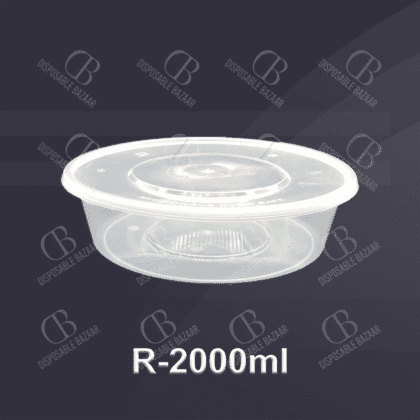 Plastic Container Round – RFC-2000ml