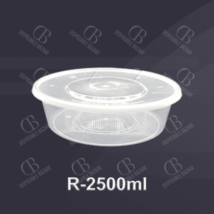 Plastic Container Round RFC-2500ml