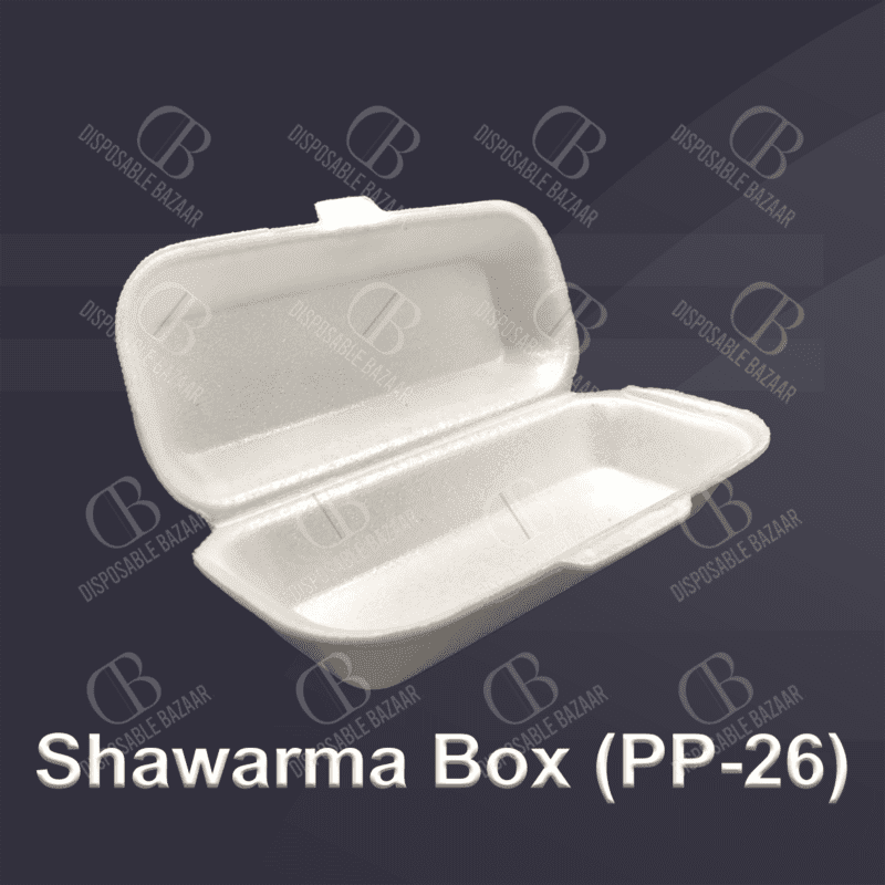 Styrofoam Shawarma Box