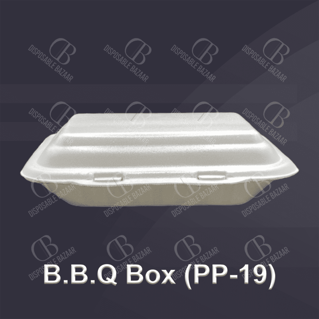 Styrofoam B.B.Q Box PP-19