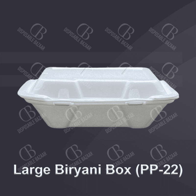 Styrofoam Large Biryani Box PP-22