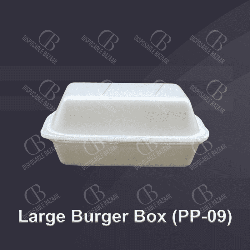 Styrofoam Large Burger Box PP-09