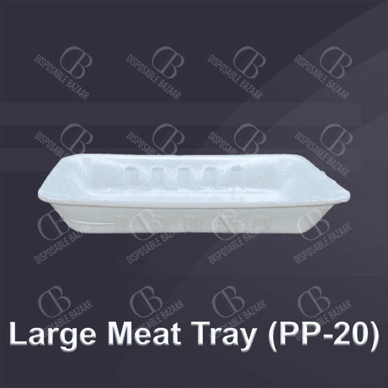Styrofoam Large Meat Tray PP-20
