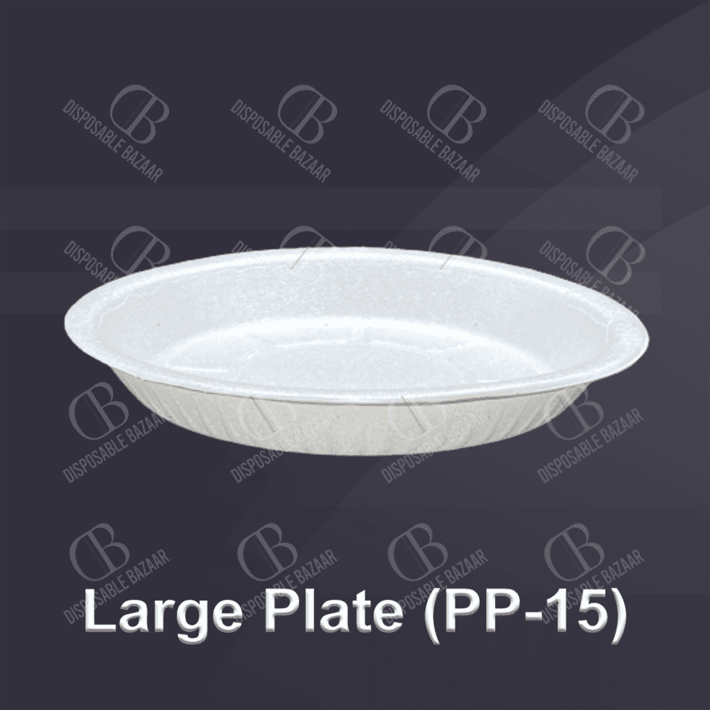Styrofoam Large Plate PP-15