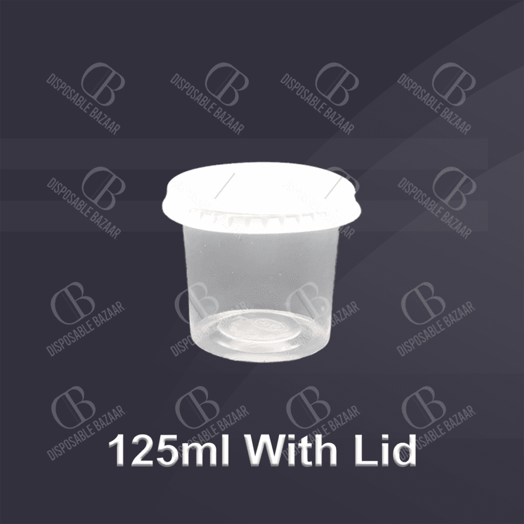 Cup With Lid- 125ml