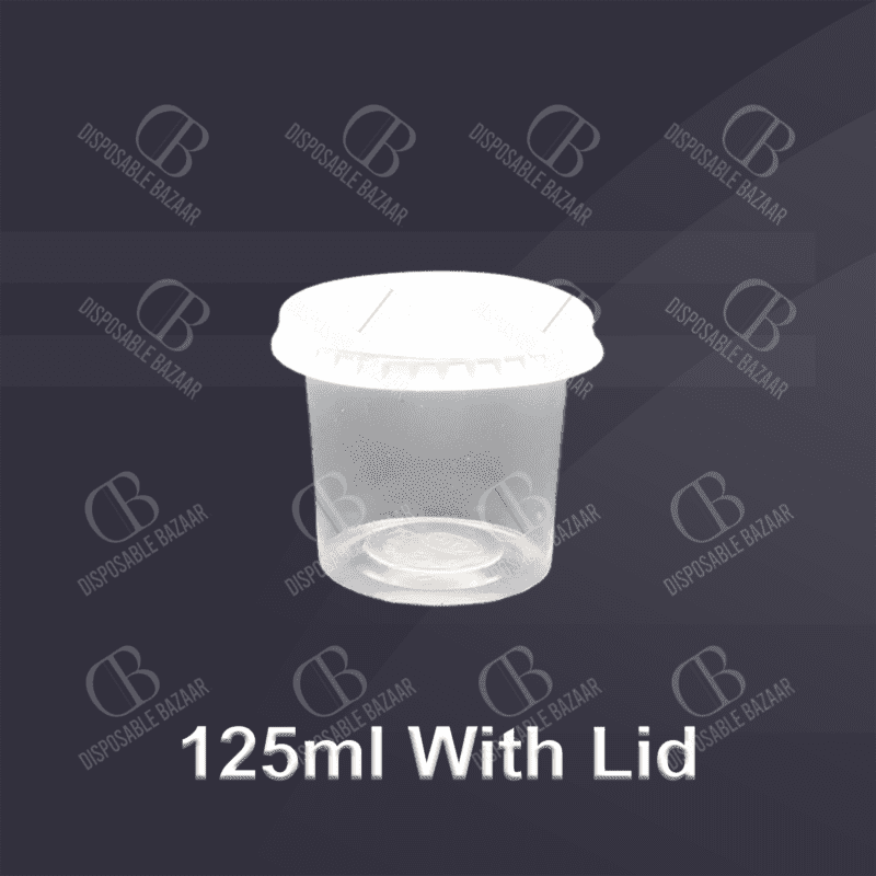 Cup With Lid- 125ml