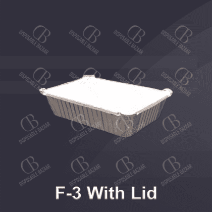 aluminium-containers-f-3-with-lid