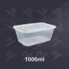 Plastic Container Transparent – 1000ml