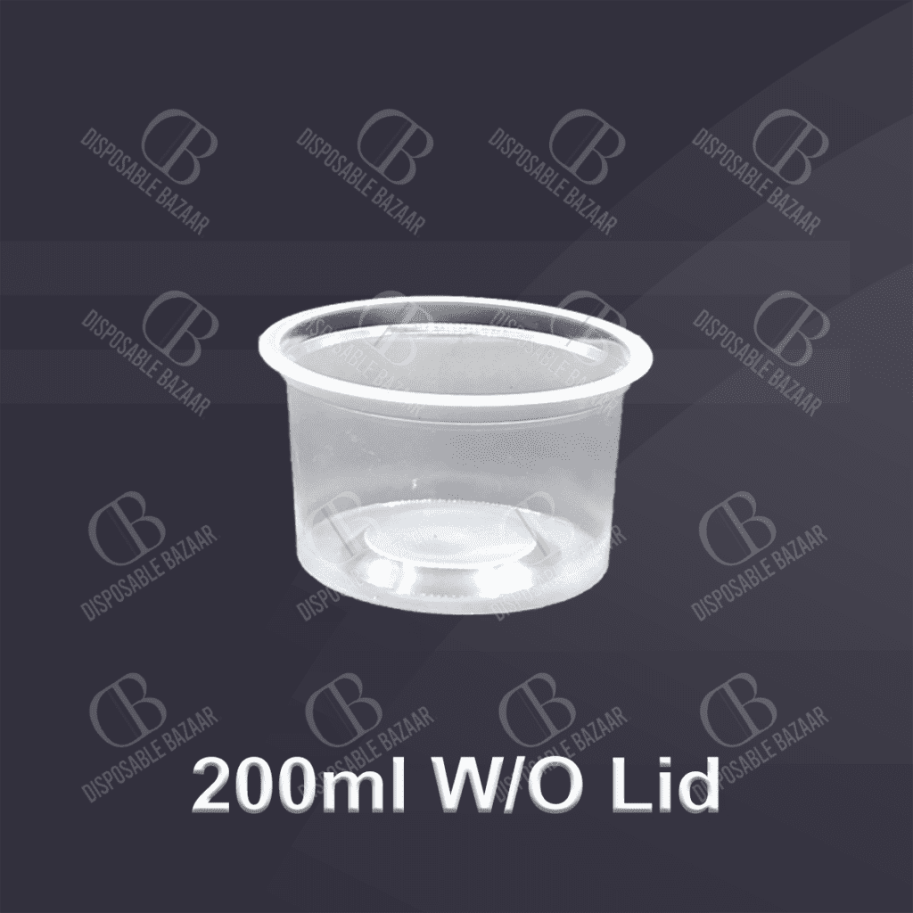 Cup Without Lid- 200ml