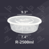 Plastic Container Round - RFC-2500ml