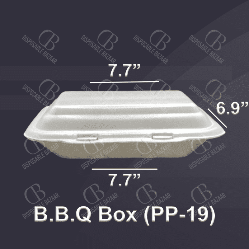 Styrofoam B.B.Q Box PP-19