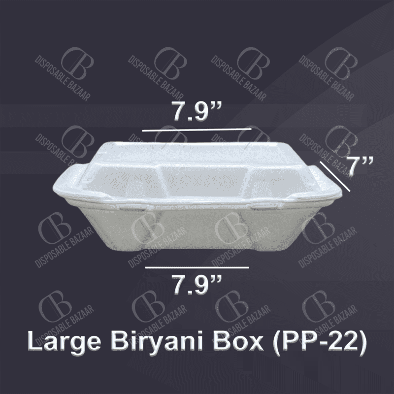 Styrofoam Shawarma Box PP-26
