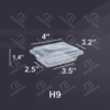 Thin Plastic H-9