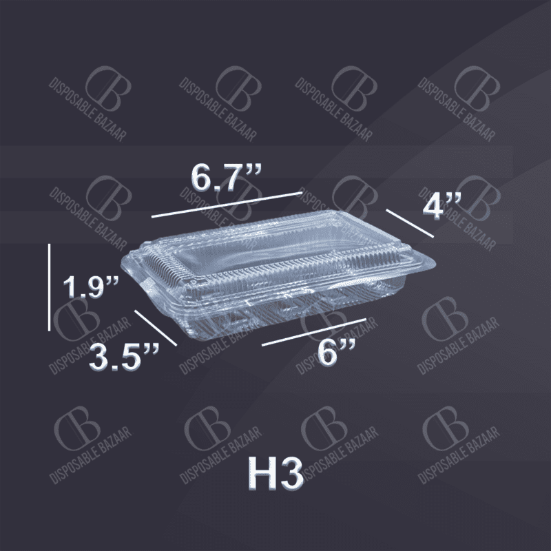 Thin Plastic H-3