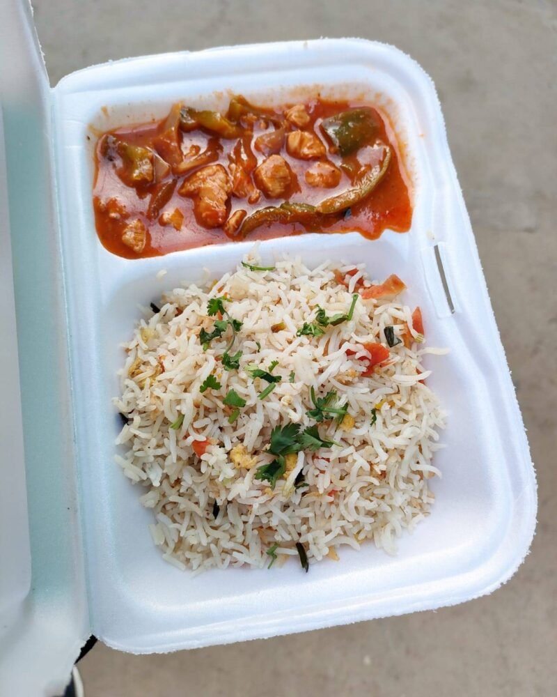 Styrofoam Lunch Box 2 Portion PP-10