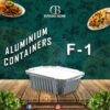 Aluminium Containers F-1 Without Lid
