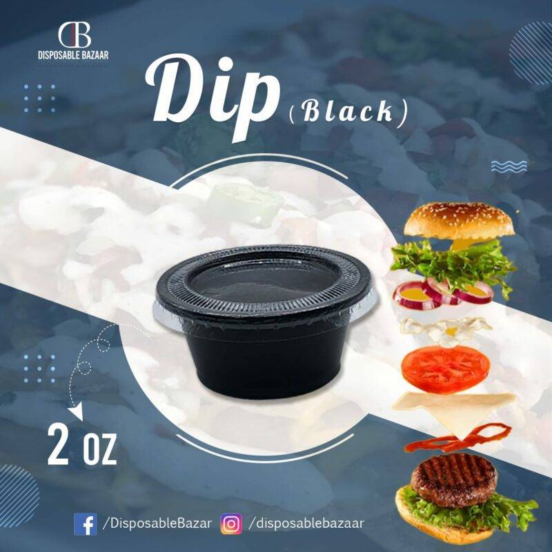 Dips - 2oz Black