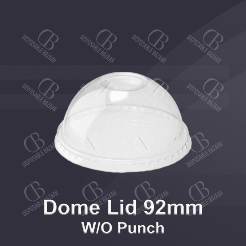 Dome Lid 92mm W/O Punch