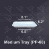 Styrofoam Medium Tray PP-08