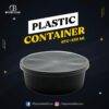 Plastic Container Black - RFC-650ml