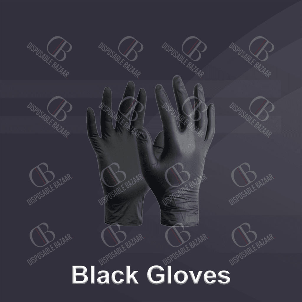 Black Gloves (100 Pcs Box)