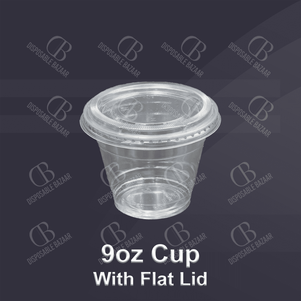 Dessert Cup With Flat Lid - 9oz