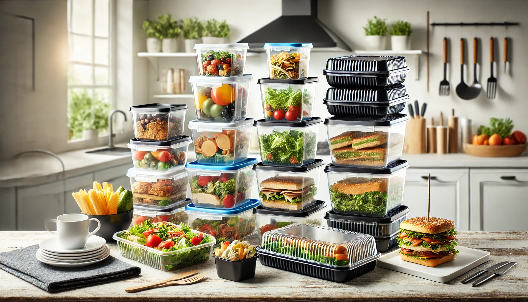 Top Uses for Disposable Plastic Containers in Food Packaging and Catering
