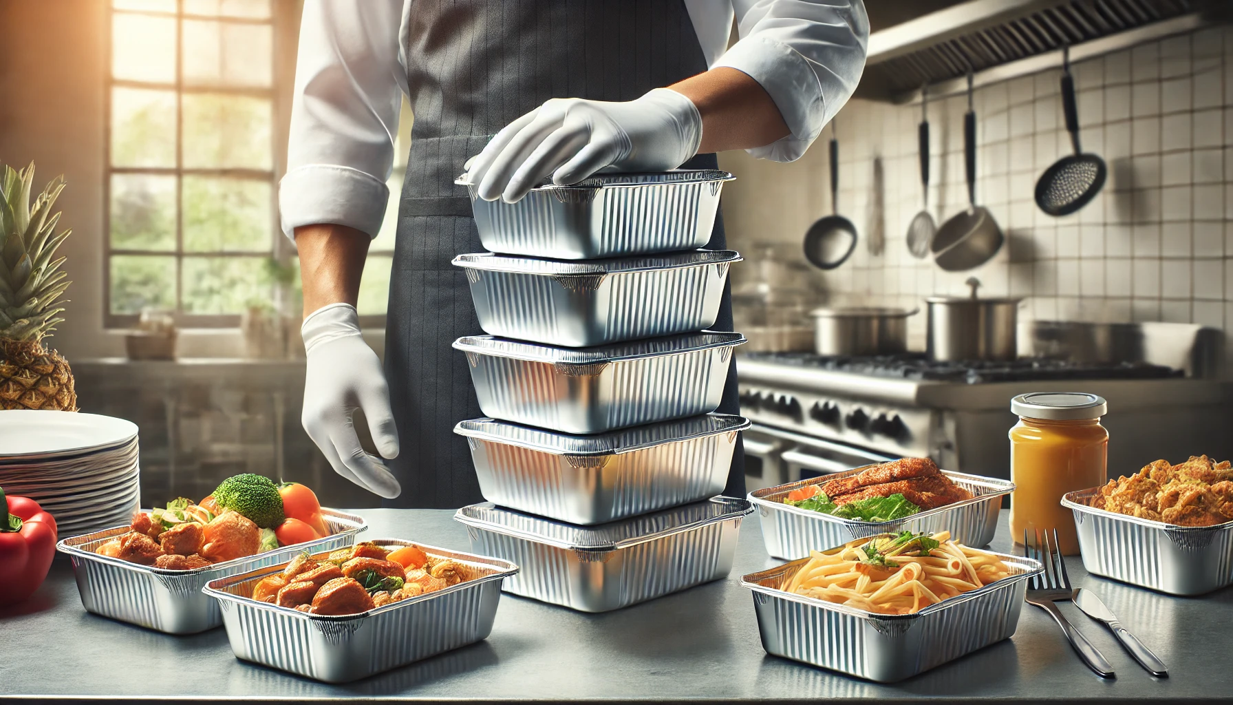 The Benefits of Using Aluminium Containers in Food Service