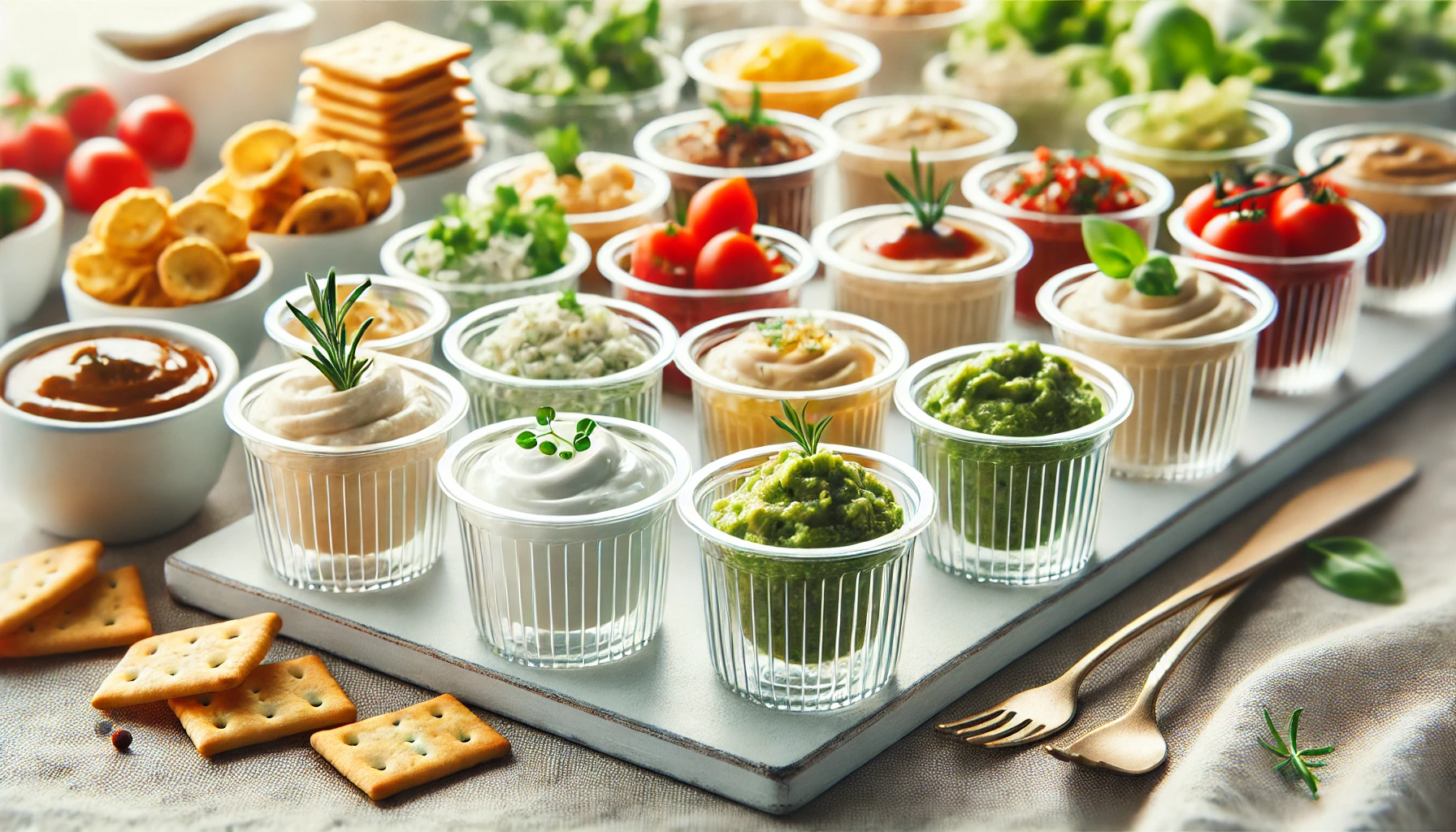 Dips and Cups: Small but Essential Catering Must-Haves