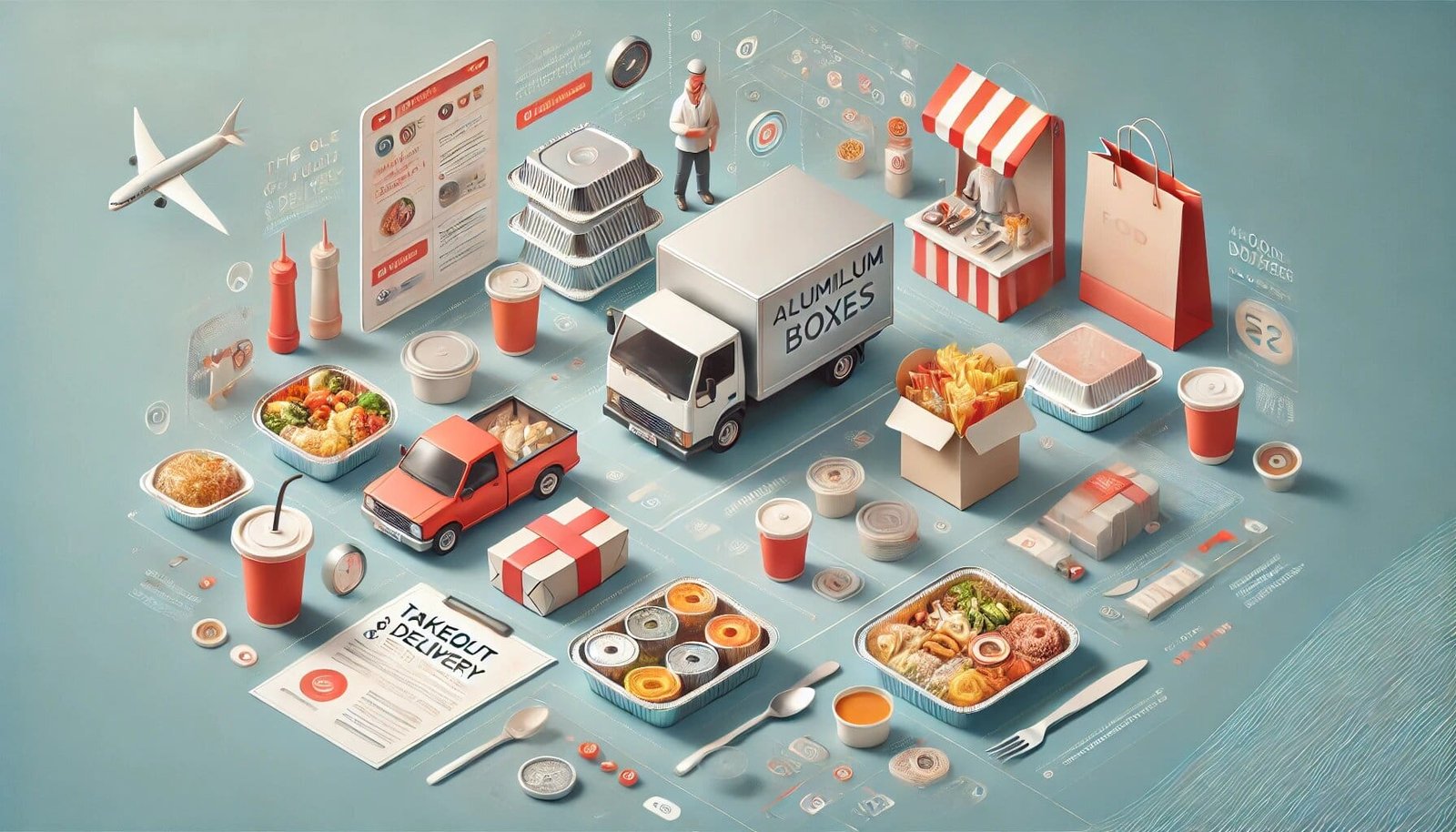 The Role of Aluminium Boxes in Takeout and Delivery Services