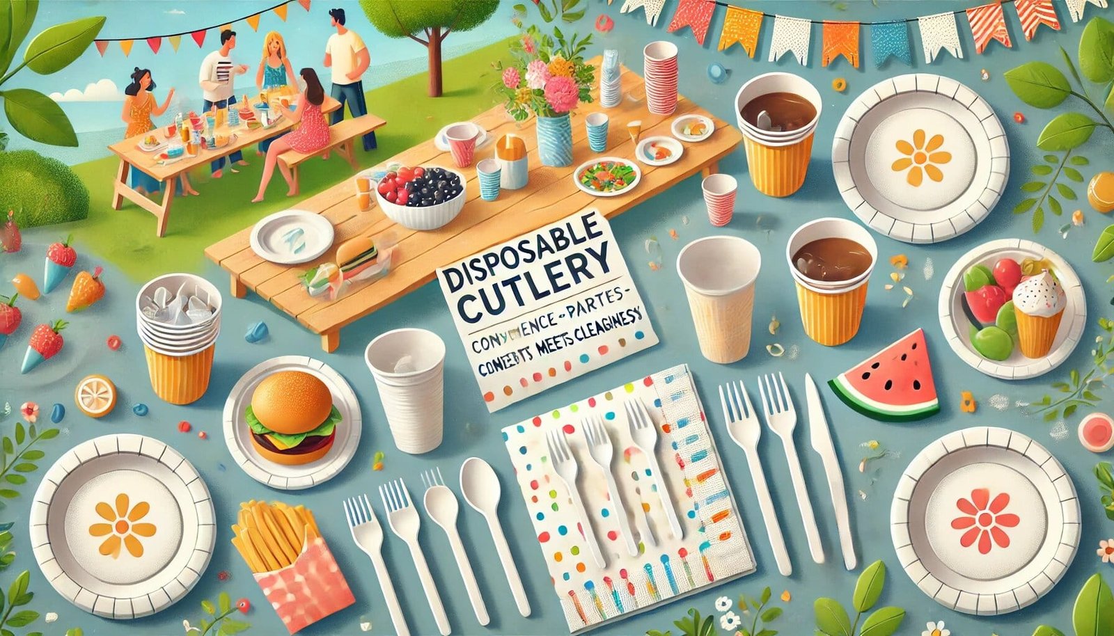 Disposable Cutlery for Home Parties: Convenience Meets Cleanliness