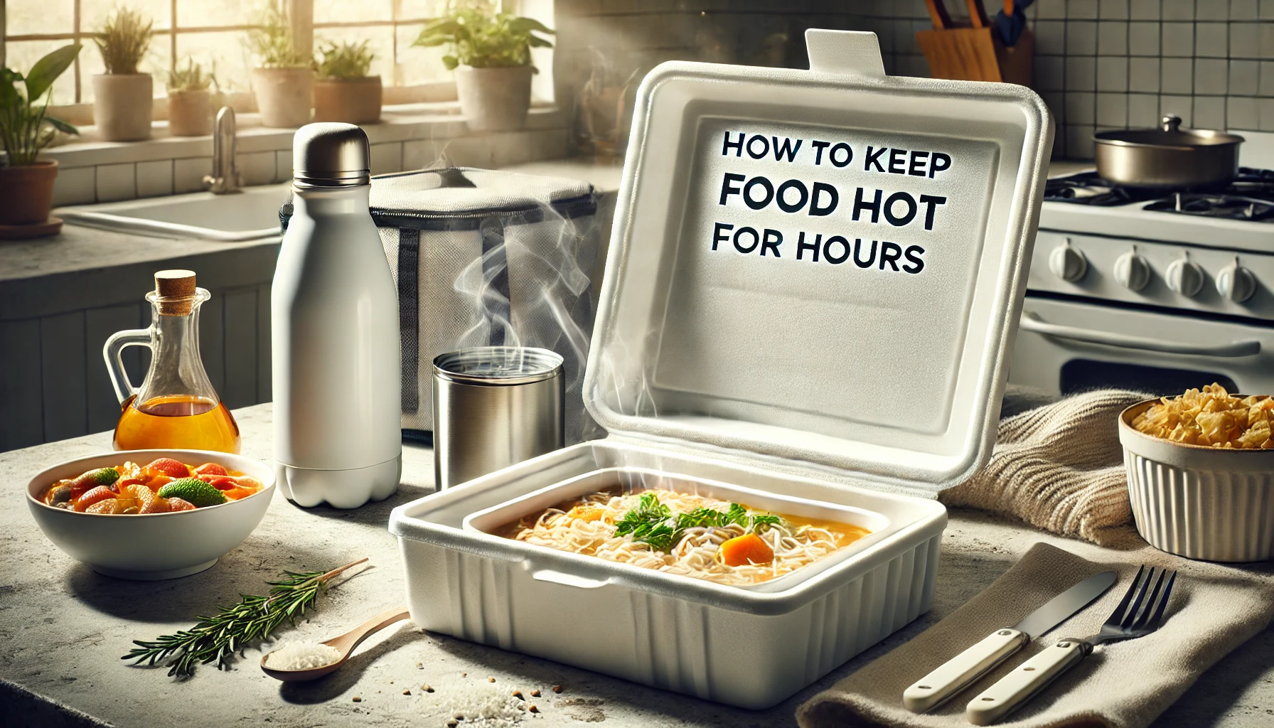 How to Keep Food Hot for Hours with a Styrofoam Box