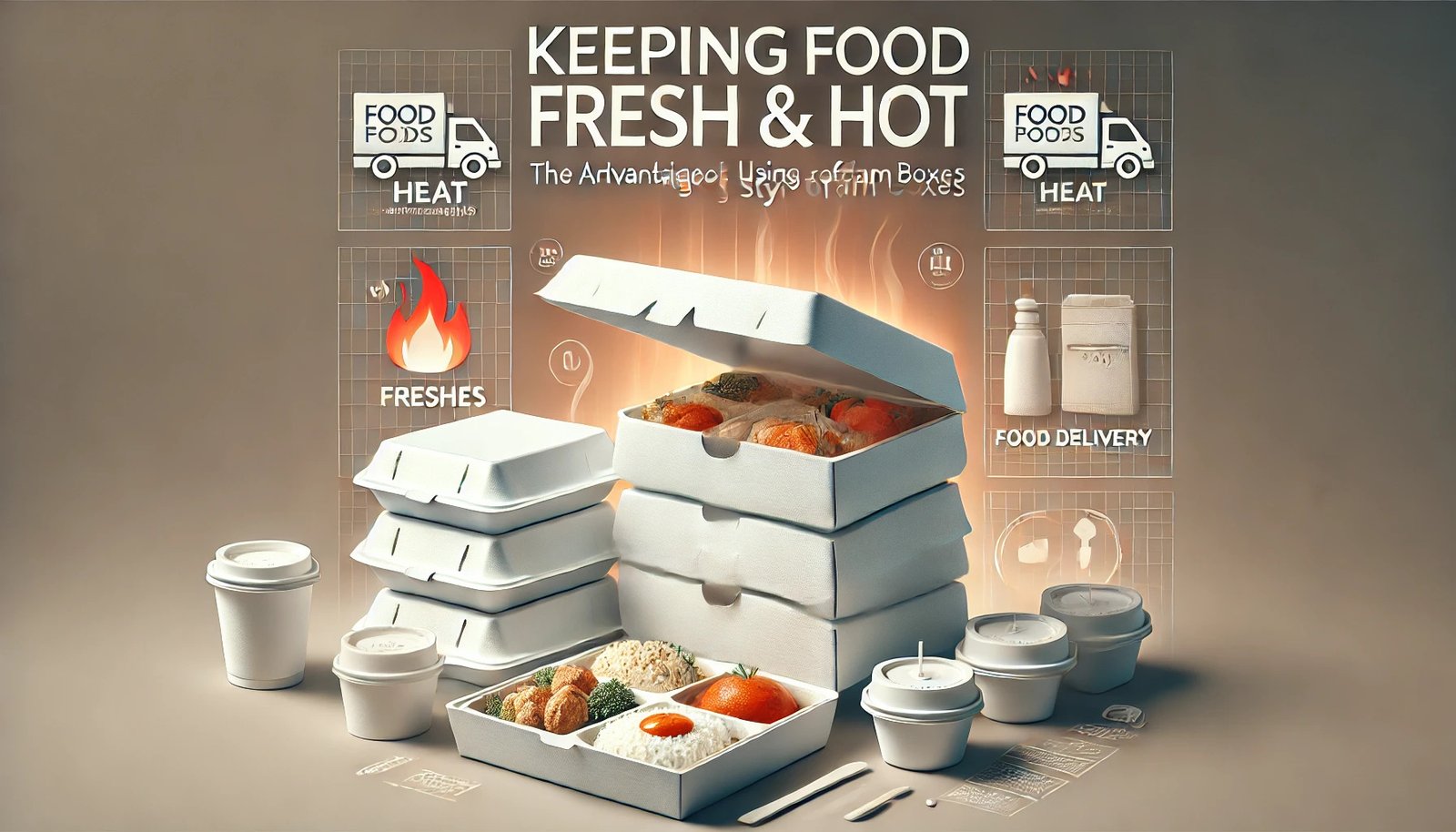 Keeping Food Fresh & Hot: The Advantages of Using Styrofoam Boxes