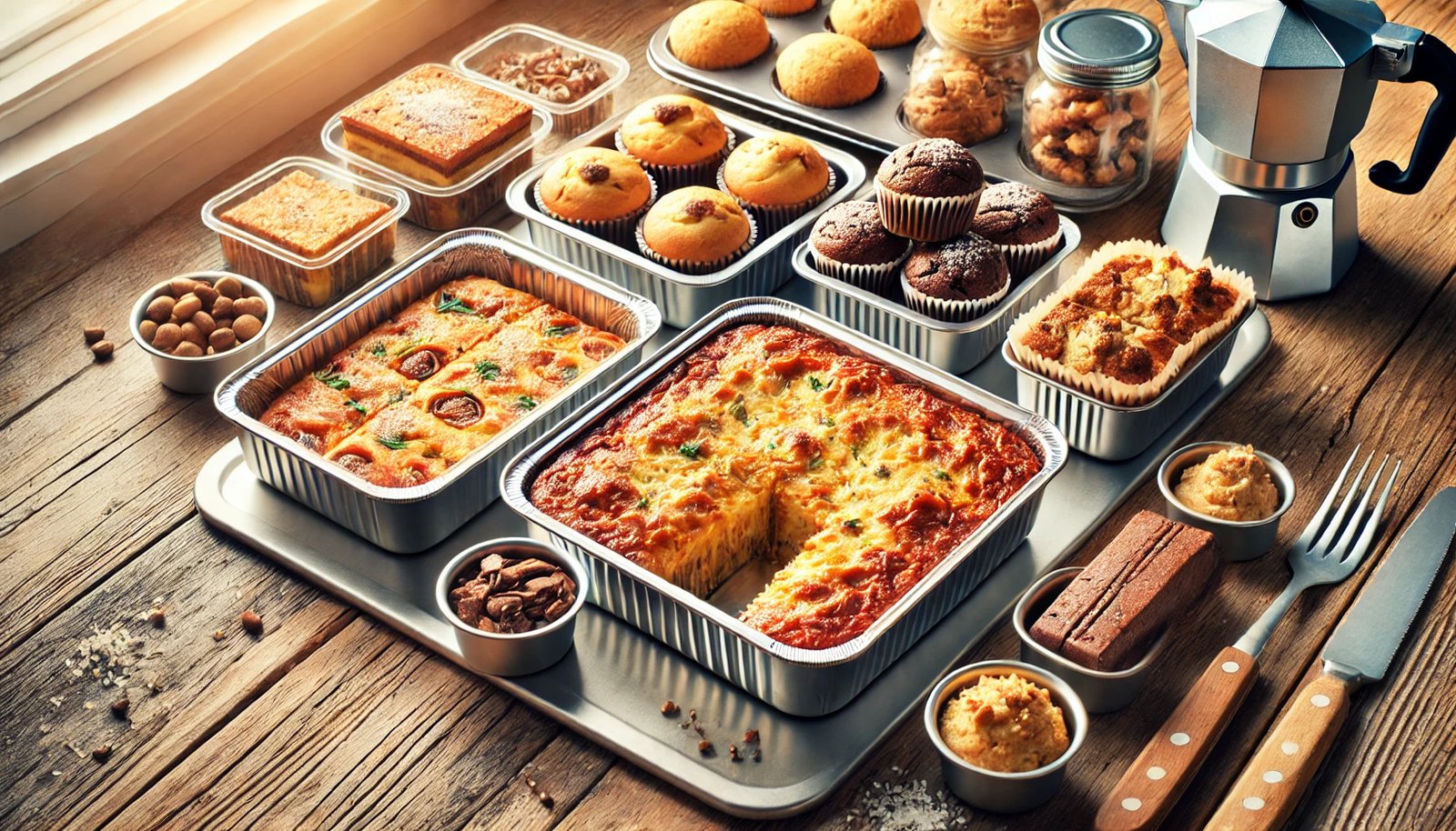 Creative Recipes You Can Bake Directly in Aluminum Food Containers