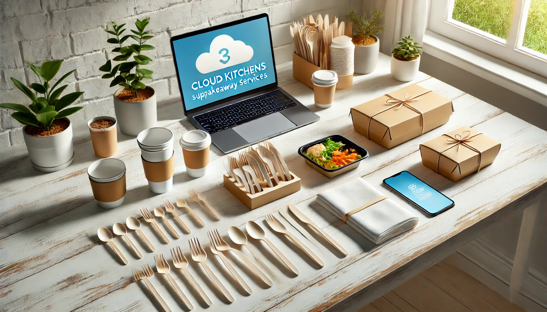 How Disposable Cutlery Supports Cloud Kitchens and Takeaway Services