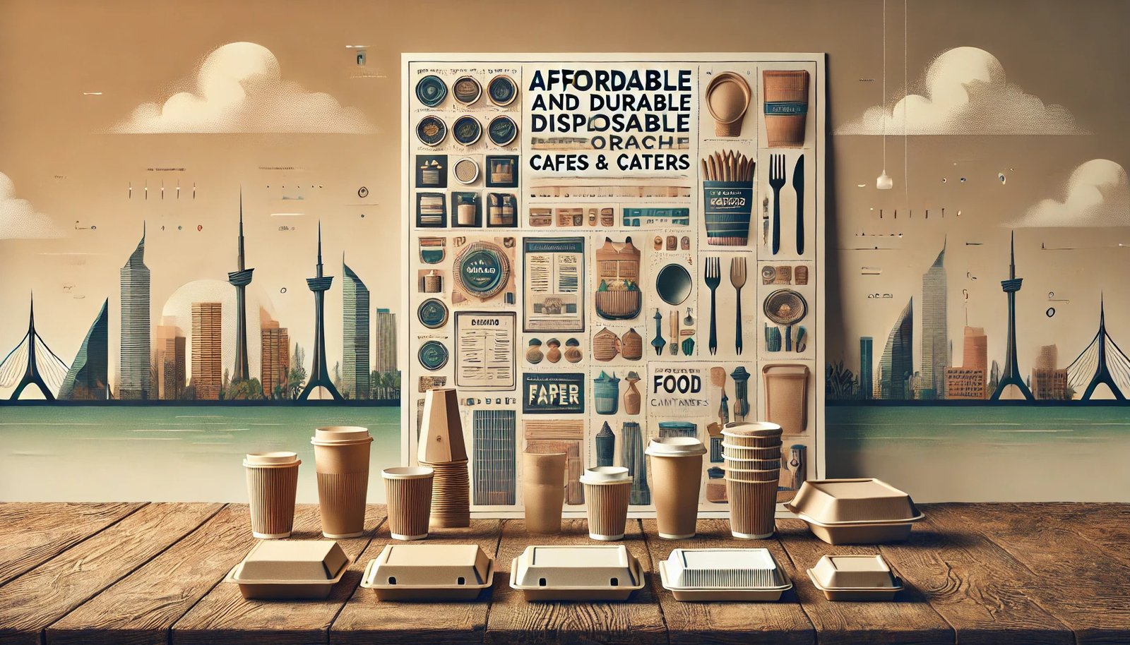 Affordable and Durable Disposable Food Containers for Karachi Cafes and Caterers