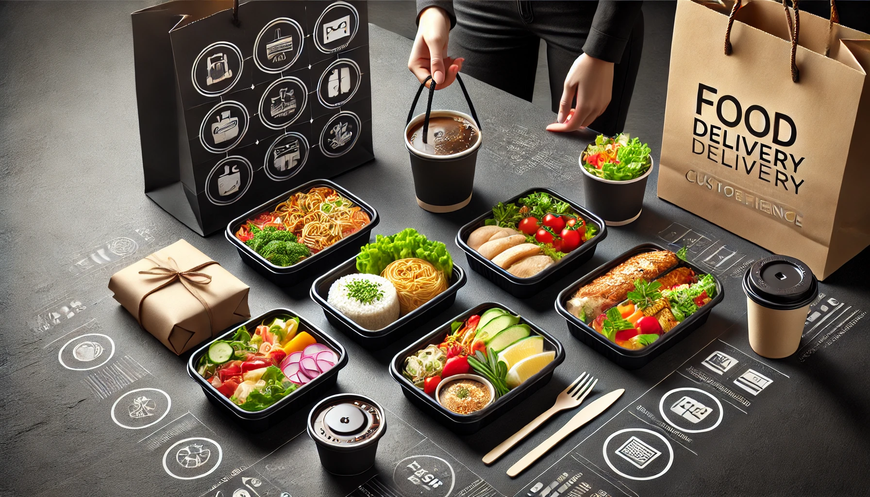 How Black Disposable Food Containers Improve Customer Experience in Food Delivery