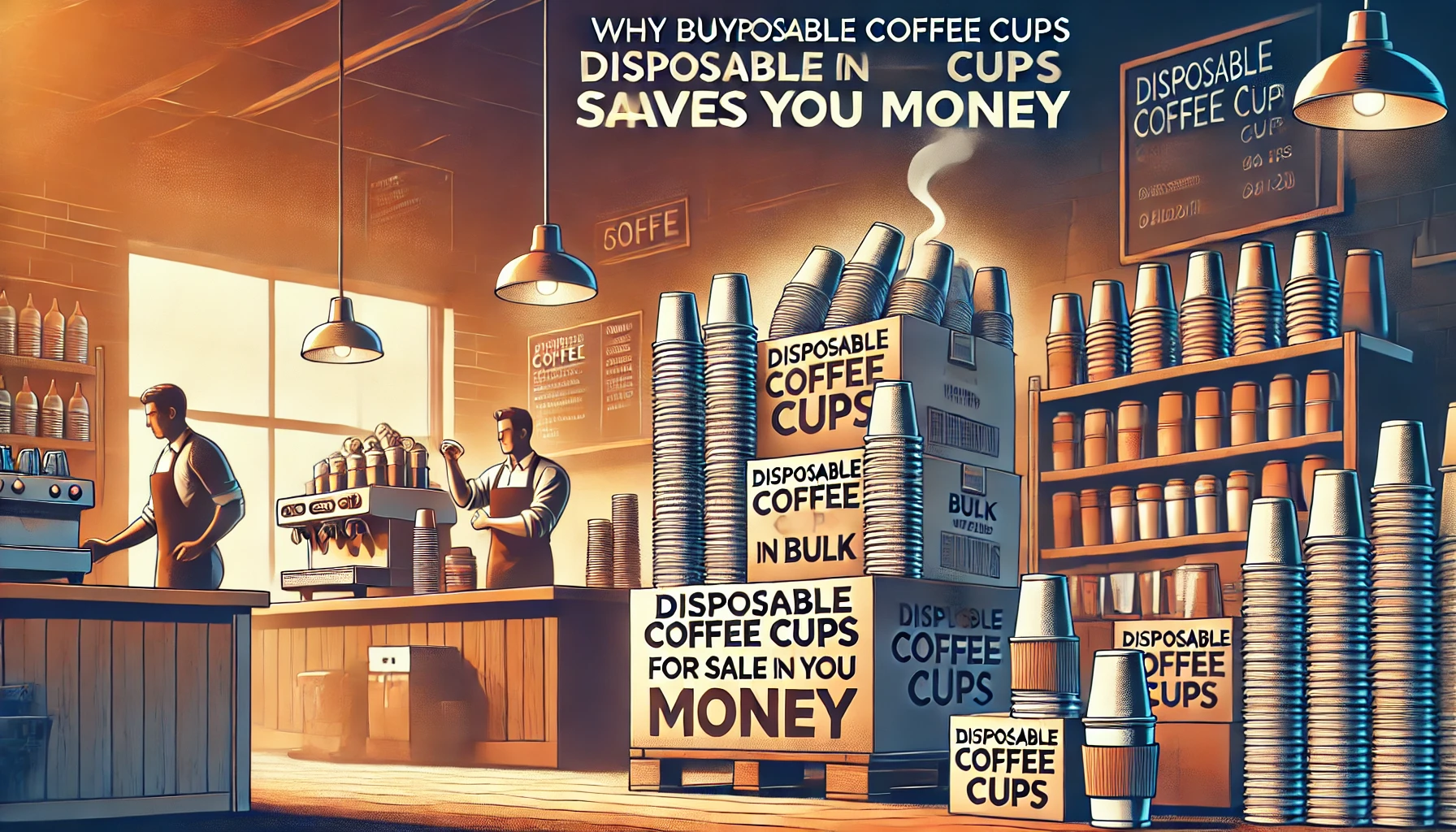 Why Buying Disposable Coffee Cups for Sale in Bulk Saves You Money