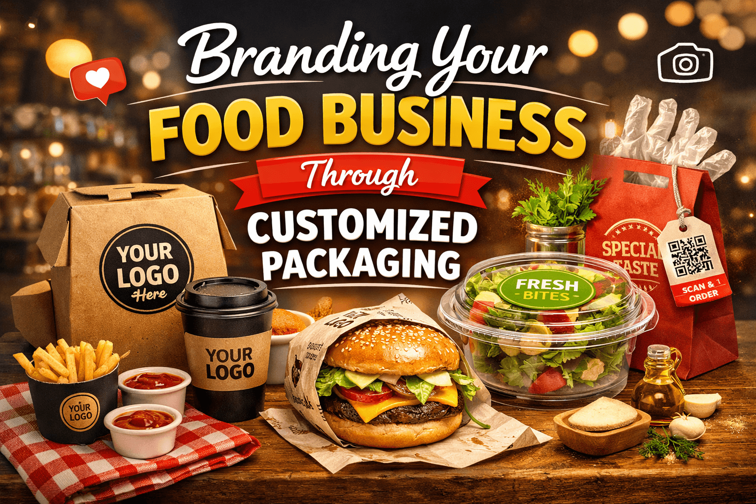 Branding Your Food Business Through Customized Packaging