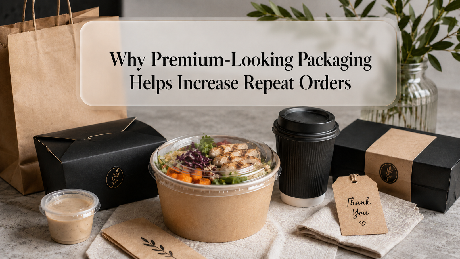 Why Premium-Looking Packaging Helps Increase Repeat Orders
