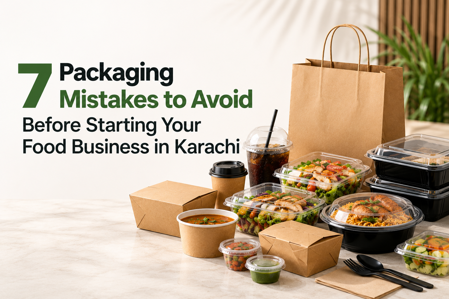 7 Packaging Mistakes to Avoid Before Starting Your Food Business in Karachi