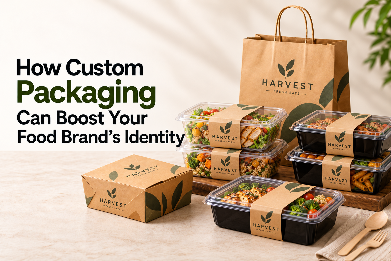 How Custom Packaging Can Boost Your Food Brand’s Identity